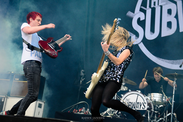 Billy Lunn Charlotte Cooper The Subways live at Rock am See