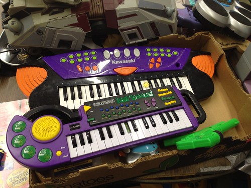 Toy Keyboards by oliverchesler