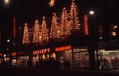 1960s Christmas shop fronts