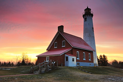 Tawas Point Lighthouse, East Tawas, Michigan by Michigan Nut