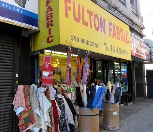 Fulton Fabric on Bridge Street in Brooklyn (Fulton Mall)