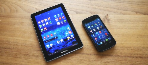 Samsung Galaxy Tab 7.7 und Nexus