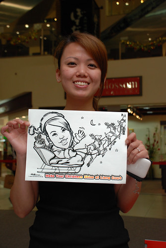 caricature live sketching for "Make Your Christmas Shine at Liang Court" - 12