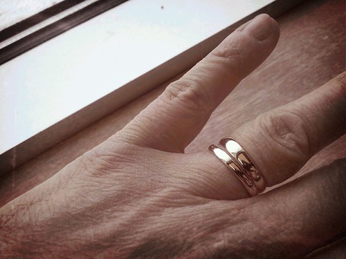 Wedding ring plus one. Added my mother's wedding ring. #photoaday2012 by wendysoucie
