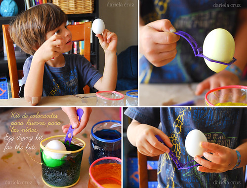 Coloring eggs