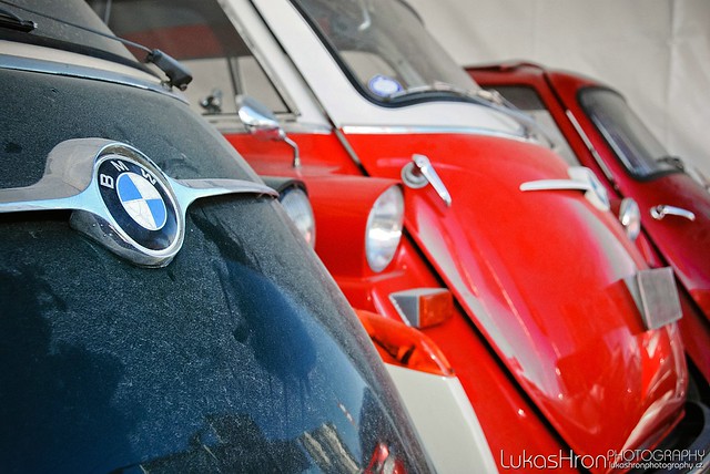 2x BMW Isetta 600 and BMW Isetta 250