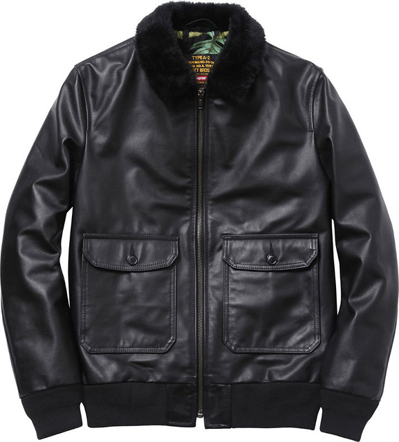 Supreme / Schott Leather Flight Jacket