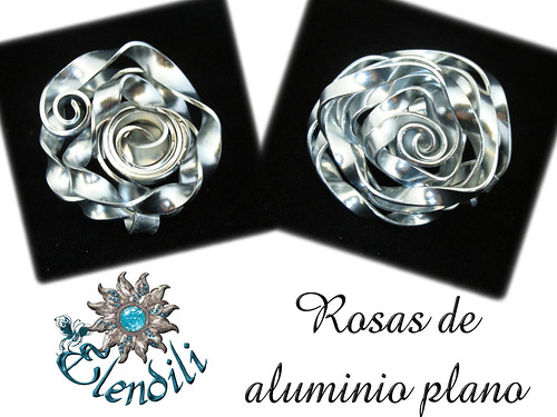 Rosas de aluminio plano by **Elendili**