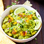 Grilled Pineapple Guacamole