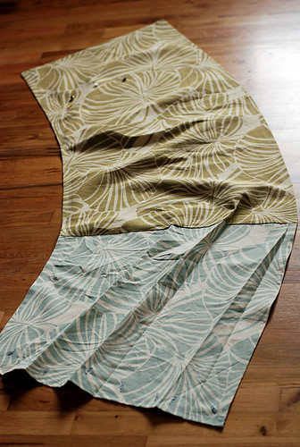 pleats wraparound skirt