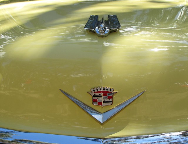 55 Cadillac detail