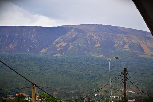 Mount Fako from our House
