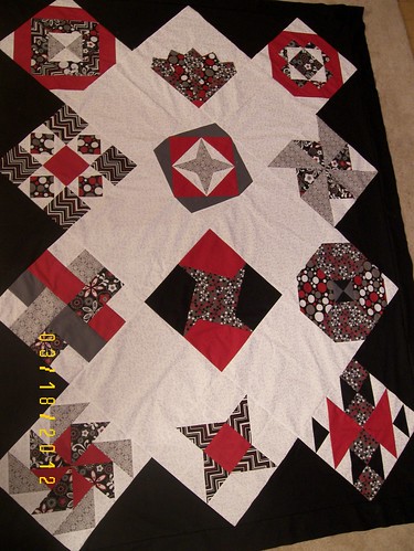 Sew Happy Quilt top finished