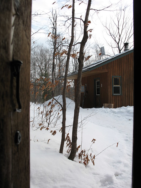View from Lusk outhouse
