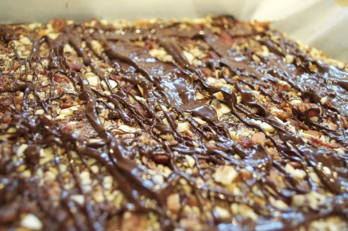 chocolate almond bacon bark 27