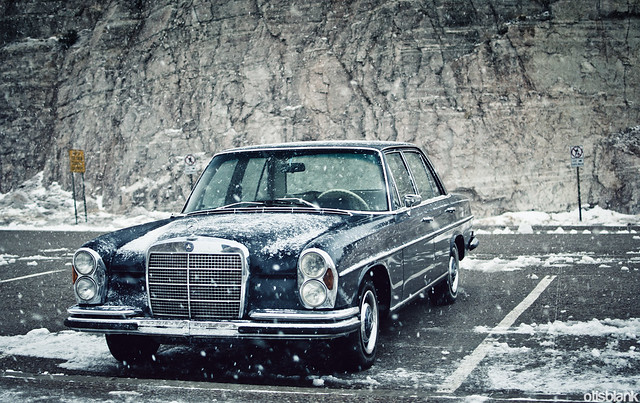 W108 in Snowfall Another one from last Tuesday's drive with a little more