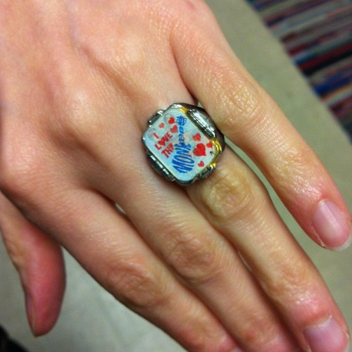 My Monkees flash ring.