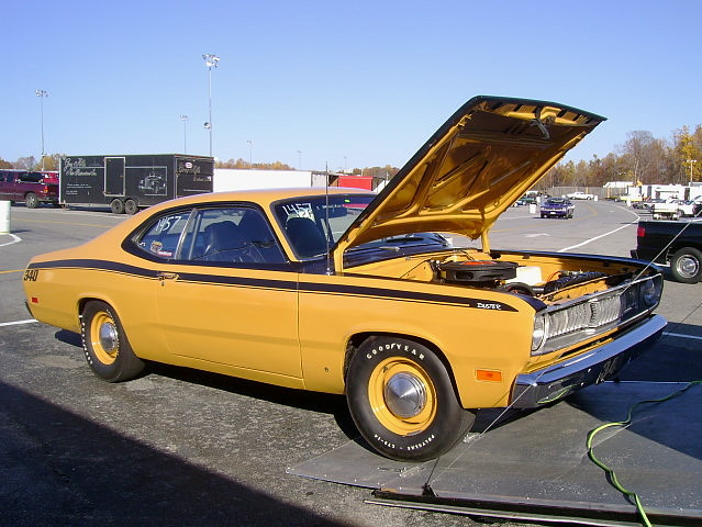 1971 Plymouth Duster 340 One of the entries in the FAST Factory 
