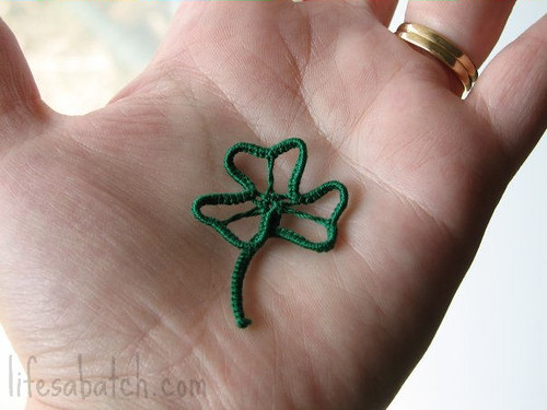 Tatted Clover.