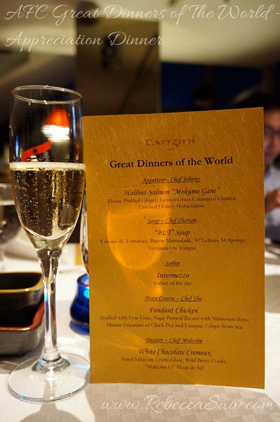great dinners of the world
