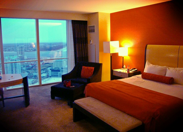 Taj Mahal Hotel Room. Atlantic City, NJ. I loooved this room!