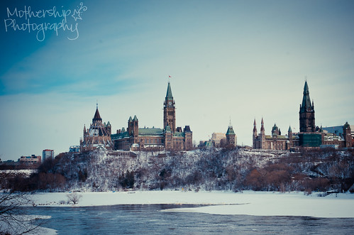 Parliament Hill in Winter