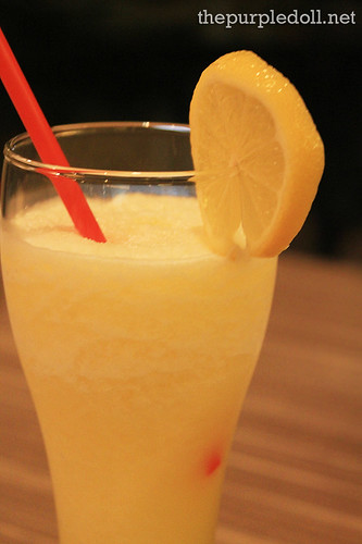 Fresh Squeezed Lemon-Pineapple Slush P120