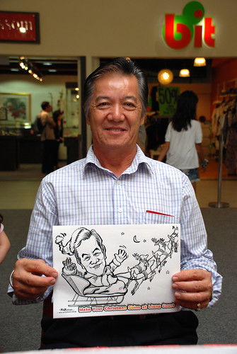 caricature live sketching for "Make Your Christmas Shine at Liang Court" - 6