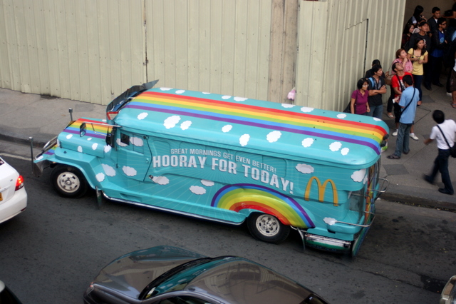 So cute, this jeepney!