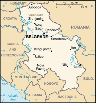 serbia-map