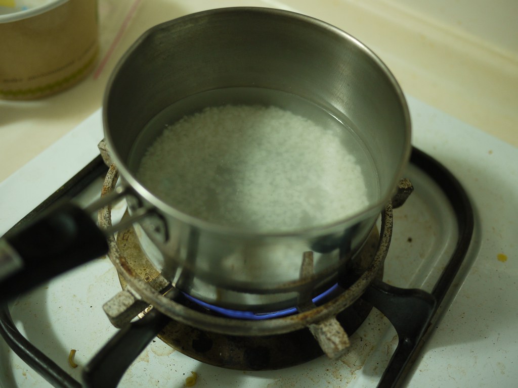 20120218-03用悶燒罐做粥