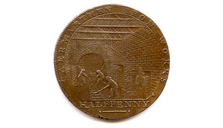 Halfpenny token