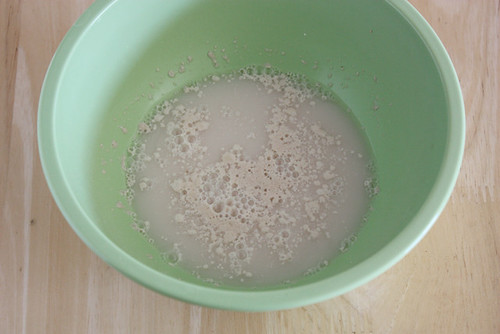 yeast + bubbles.