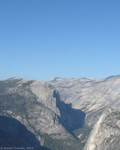 View down Yosemite Valley from Glacier Point, Yosemite National Park, California