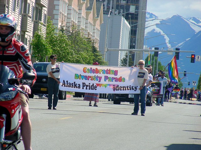 Anchorage Pride parade 2012
