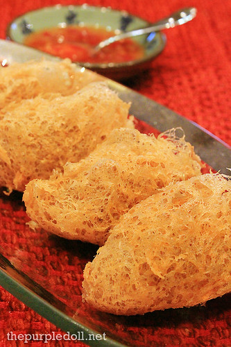 Deep-fried Taro and assorted seafood dumpling