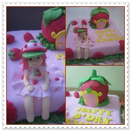strawberry shortcake by DiFa Cakes