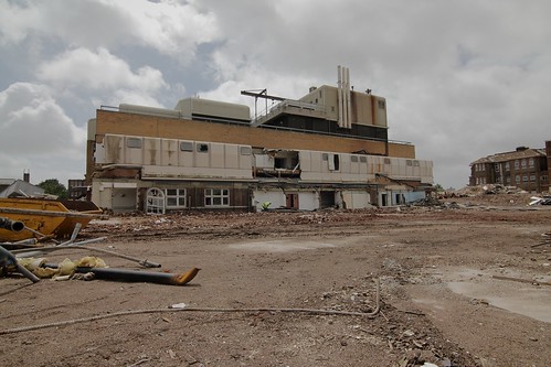 St Mary's Hospital, Portsmouth - Demolition