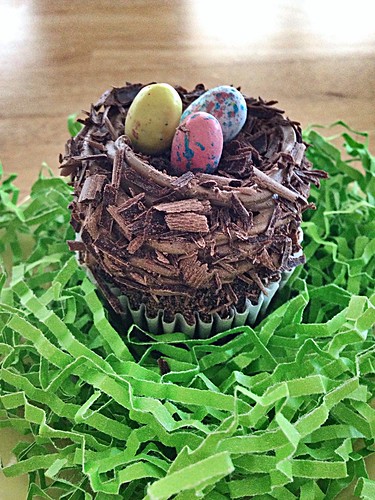 Bird's Nest Cupcake