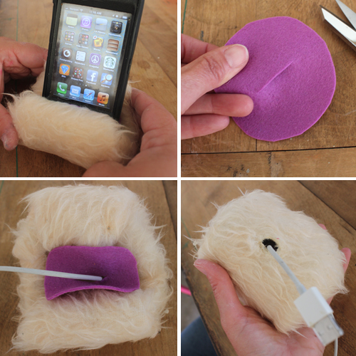 Tutorial for monster phone charger craft 
