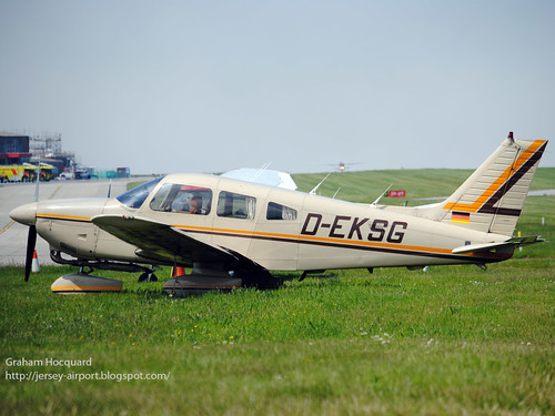 D-EKSG Piper PA28-181 Archer Il by Jersey Airport Photography