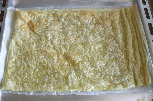 18 - Teig vorgebacken / Pre-baked puff pastry
