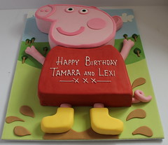 Peppa  Birthday Cake on Exif   Peppa Pig Birthday Cake     Flickr   Photo Sharing