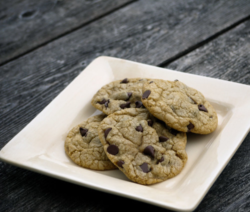 Browned butter chocolate chip cookies