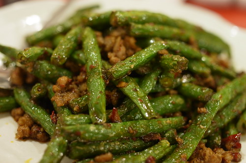 grilled hot green bean