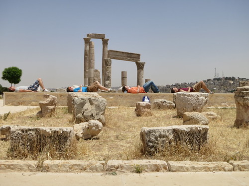 Resting at Jabal al-Qal'a