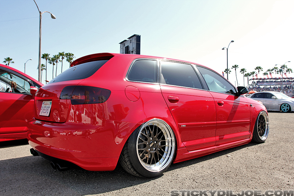 Just had to get more shots of this Audi A3 on BBS LM 