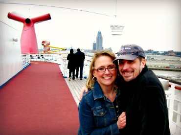 Deidra and Michael on ship resized
