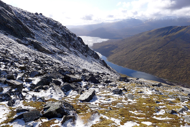 Loch Monar from the ascent of Sgurr nan
Conbhaire