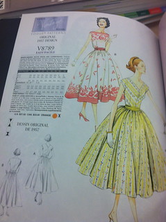 Ooh, re-issued vintage dress patterns